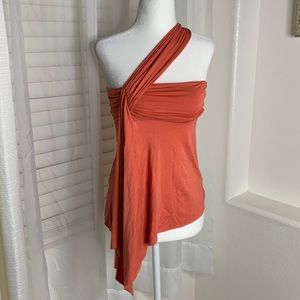 A/X Armani exchange asymmetrical top